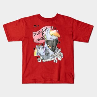 Punch a Nazi Kids T-Shirt